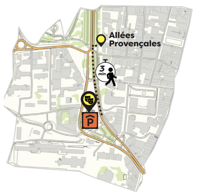 Pour une course en centre-ville, se faire un resto ou encore boire un verre...